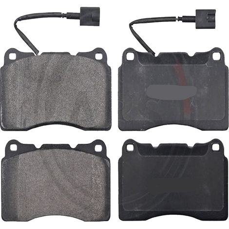 KIT PASTIGLIE FRENO ANTERIORI compatibile con MASERATI QUATTROPORTE VI / PASTIGLIE FRENANTI AUTO OEM P23115, / SOSTITUZIONE DIRETTA / BASSA POLVERE / SILENZIOSO