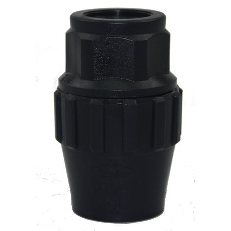 Enlace mixto rosca hembra PE  (sin refuerzo metálico)  J-62 - JIMTEN Medidas: Ø110mm x 4" (1/3)