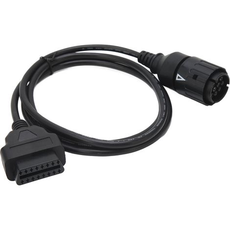 Adaptateur OBD2 10 broches vers 16 broches pour moto, câble d'extension, outil de diagnostic et de codage de remplacement pour F650 et ICOM D (1/5)