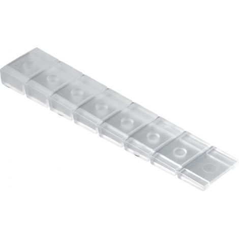 Hettich Unterlegkeil zum Abknipsen 8,0 x 20 x 100 transparent - 4 Stück Türhalter