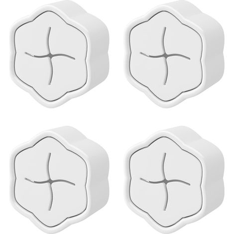 Porte-Serviettes Sans Perçage - Crochets Rotatifs 360° - Pour Cuisine Salle De Bain - Lot De 4 (1/5)