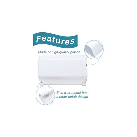 Lot de 3 Déflecteur de skimmer Pentair 85001500 – Battant de porte, remplacement pour piscine S‑20, accessoire de weir (1/4)