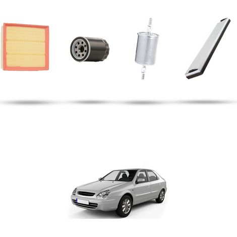 Kit tagliando 4 filtri compatibile con Citroen Xsara 2.0i 102kw dal 2000 (1/5)