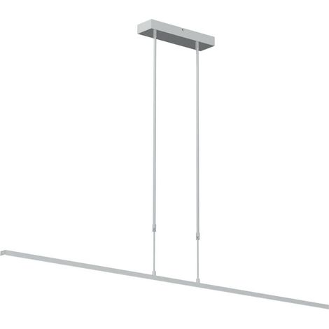 [GEBRAUCHT] B-Ware Steinhauer Pendelleuchte Hängelampe Zelena LED Stahl Kunststoff Weiß dimmbar (1/2)