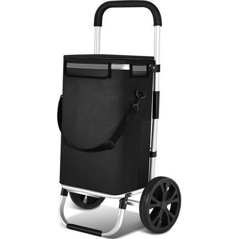 Chariot de courses 3 en 1 TolleTour avec roues, 40 L, jusqu'à 40 kg, avec compartiment isotherme et 2 roues (1/5)