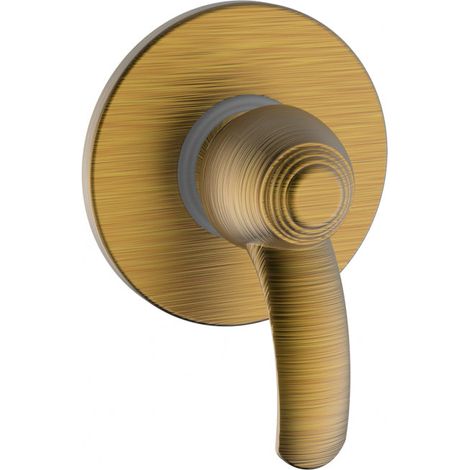 EURORAMA - Miscelatore incasso doccia - serie: dodo - colore: bronzo (1/2)