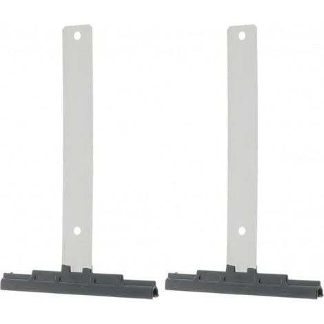 2x Attache tablier souple de volet roulant en acier inoxydable à visser longueur 180mm pour lames d'épaisseur 7 à 9mm Ressort Fenêtre Suspension Fixation (1/3)