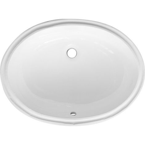 Lavabo sottopiano 57x42 cm modello LT74 - Bianco