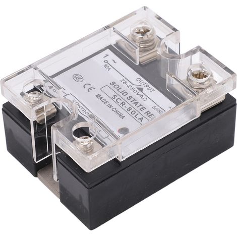 80-A-Halbleiterrelaismodul, 4–20 mA Eingang, isoliertes intelligentes Halbleiterrelaismodul, 28–250 V AC (1/5)