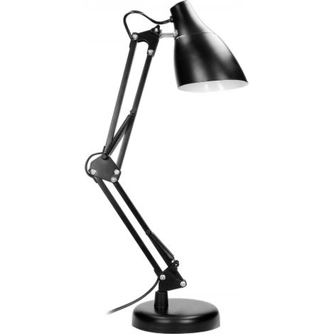 DIAN SCHREIBTISCHLAMPE 60W E27 STAHL, SCHWARZ - ON-DL-1/B (1/4)