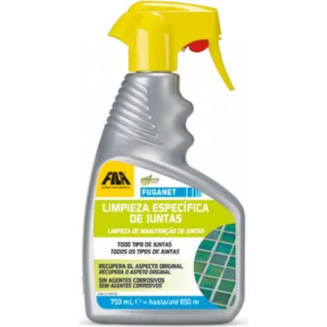 Limpiador juntas baldosas Fila Fuganet / Palet 75 Cajas 6 un 750 ML / Detergente (1/4)