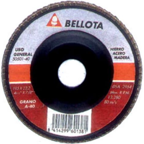 Foglio abrasivo in metallo Corindone ACORN DISC 50501-120