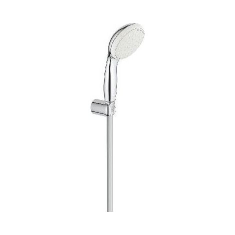 Set de douche complet Grohe 2 jets de douche storm100 avec flexible et support chrome' pour baignoire
