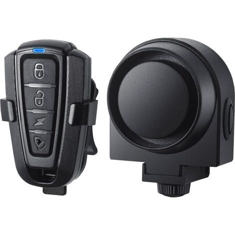 Alarma antirrobo, alarma inteligente con control remoto inalámbrico, alarma inteligente con vibración resistente al agua, para bicicleta/motocicleta/vehículo eléctrico/patinete - k-alovez (1/4)