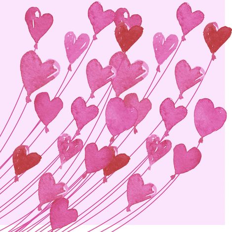 Duni Servietten love 24 x 24 cm - 20er Pack