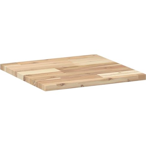 Tischplatte Quadratisch 40x40x2 cm Massivholz Akazie