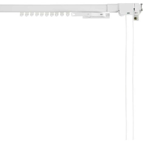 Binario rinforzato estensibile 70-120 cm Bianco (1/5)