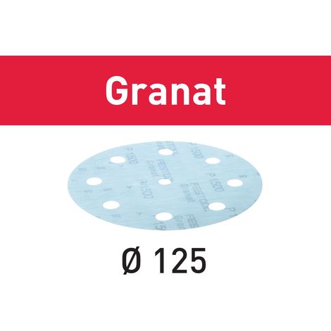 Festool Schleifscheibe STF D125/8 P1000 GR/50 Granat