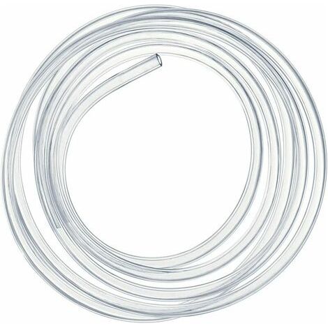 Tuyau Transparent de Pression 3 mètres, 10 × 12mm Tuyauterie Flexible Tube de PVC (1/5)