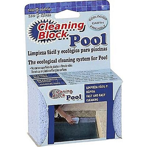 piedra limpieza pool  cal, algas moho piscinas- azulejo 1 bloque (1/2)
