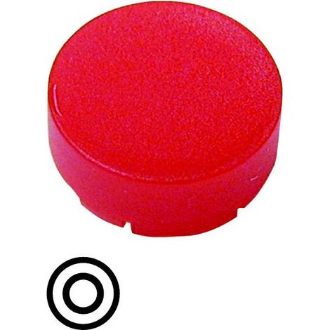 Verrine pour boutons-poussoirs saillante rouge EATON M22-XDLH-R-X0