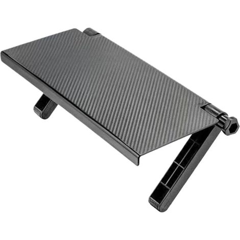 Estante de pared para decodificador de cable de 13 pulgadas, soporte para TV para monitores de computadora de escritorio para acomodar decodificadores de cable, reproductores multimedia y consolas. (1/5)