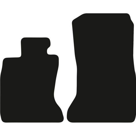 Tapis De Voiture - Base En Caoutchouc Antidérapant - Pour Modèles BMW Serie 7 F02 2008 A 2015 - Noir - Lot De 4 (1/3)