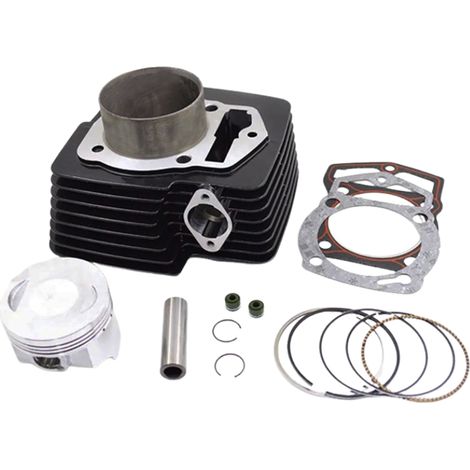 Kit Cylindre et Piston 69mm pour Moto Zongshen / Italika - Compatible CB250, Italika 250z - Ensemble Complet de Réparation Moteur 250cc