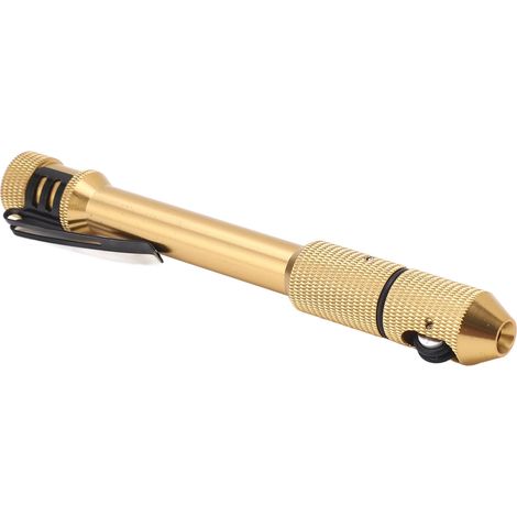 Stylo dévidoir de fil de soudage TIG en alliage d'aluminium avec poignée ergonomique et alimentation par les doigts. (1/5)