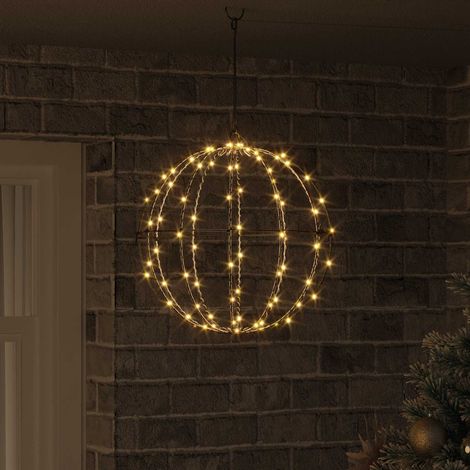 Boule Blanc chaud 40 x 40 x 42 cm métal 120 LED (1/5)
