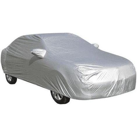 Autoabdeckung, Outdoor-Autoabdeckung, Sonnenschutz, UV-Schutz, Staub- und Schneeschutz, 520 x 180 x 120 cm, Silber, XXL, Limousine (1/5)