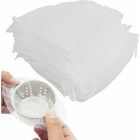 Passoire d'évier jetable, lot de 100 sacs, sac à mailles fines pour la cuisine et la salle de bain, collecteur de déchets.