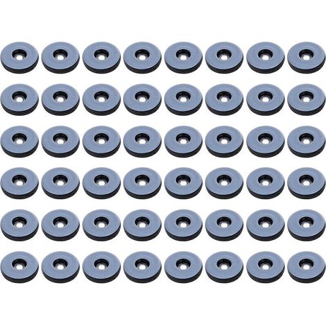 Furniture Feet, 48 Pack Round Teflon Furniture Feet, Anti-Vibration Furniture Feet - 19mm (Round) (1/5)
