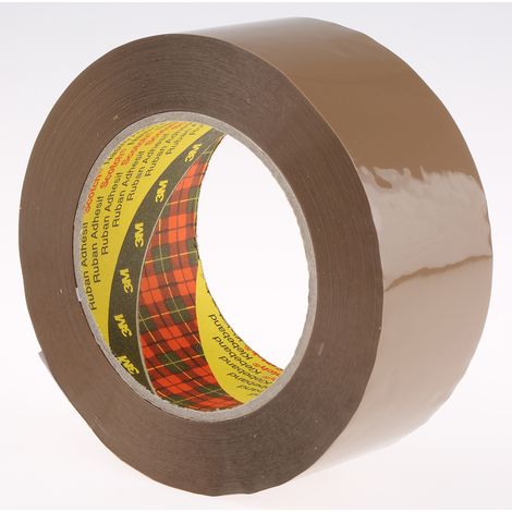 Ruban d'emballage 3M SCOTCH 313 BOPP 50mm x 100m Marron ( Prix pour 1 )
