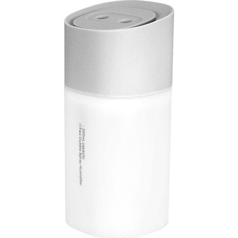 Humidificador doble salida 350 ml – Niebla + luz LED – Hogar, oficina, estudio o coche – Regalo Día Madre para estudiantes (1/5)