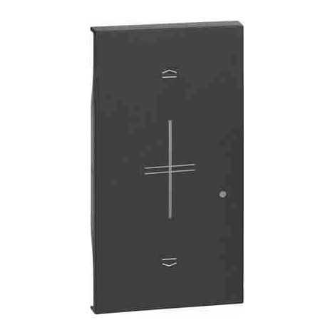 Interrupteur volet roulant LIVING NOW W/NETATMO 2 Modules pour produits câblés, Foncé