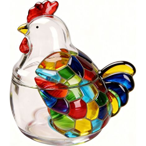 Bocal à bonbons en verre avec couvercle, boîte à bijoux décorative transparente en relief pour ranger les friandises, pour les fêtes, les mariages et la maison. (1/5)