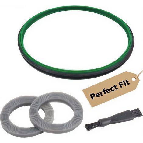 Guarnizione in gomma siliconica per Thermomix TM31, guarnizione del coperchio e guarnizioni delle lame per Vorwerk Thermomix TM31, con 1 spazzolino per la pulizia. (1/5)