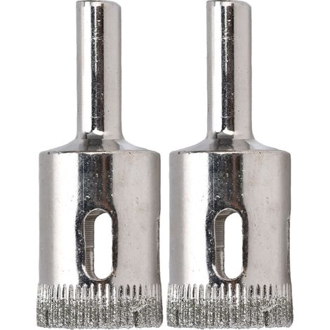 Ouvre-scie cloche, foret diamant 22mm, Kit d'outils de coupe pour verre céramique 2 pièces
