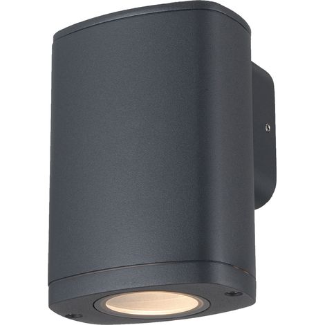 Applique esterna ovale grigia GU10 IP54 Kanlux ZEVI (1/5)