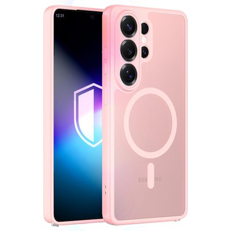Custodia magnetica 3mk Misty rosa per Samsung Galaxy S26 Ultra. (1/5)