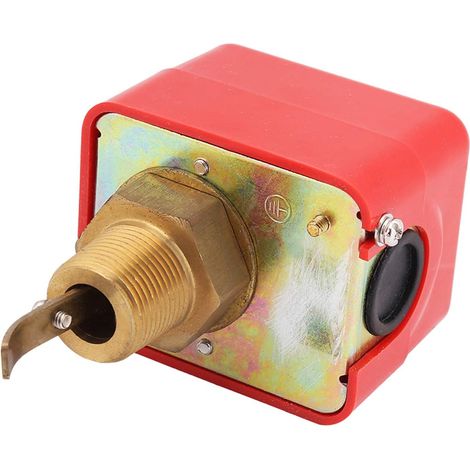 Capteur Commutateur de Débit d'Eau, Contrôle de L'eau Contrôle du Capteur D'huile D'Eau Liquide Interrupteur Refroidisseur D'eau avec IP54 SPDT Durée de Vie Pour Contrôleur De Pédale D'eau Liquide (1/5)