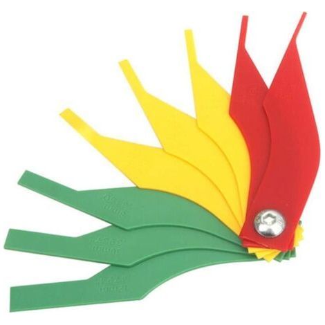 1 Pcs Car Brake Pad Thickness Gauge for Protective Tool Thickness Detector Body Measuring Ruler (1/4)