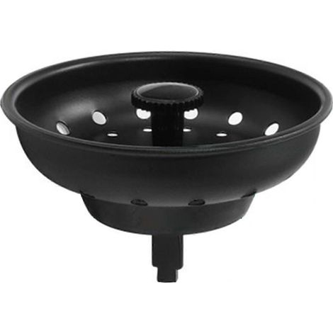 Crépine d'évier à pression, bouchon anti-obstruction, vidange rapide, universelle, en acier inoxydable, filtre et panier de récupération, protection JikaixBlack (1/5)