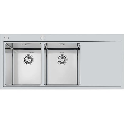 Foster Master 116.2V.FT Fregadero empotrado Rectangular Acero inoxidable (1/5)