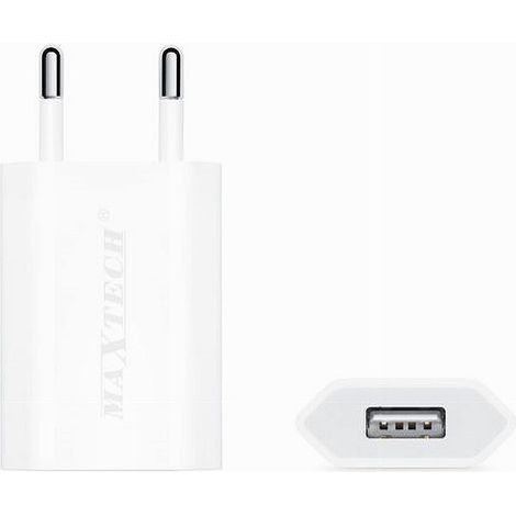 MaxTech - Caricabatteria Caricatore Usb Da Auto Ricarica Smartphone Dispositivi 5v-1000ma Maxtech Ca-s014 - (1/2)