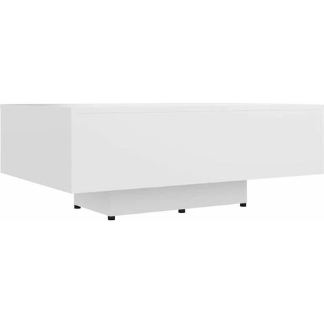 Maison Exclusive - Tavolino da Salotto Bianco 85x55x31 cm in Legno Multistrato (1/5)