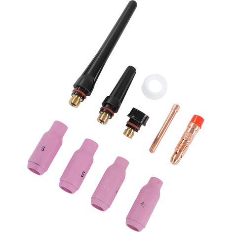 Accessoires pour torche de soudage : embouts arrière de buse en céramique, kit de connecteurs, consommables de découpe plasma (1/5)