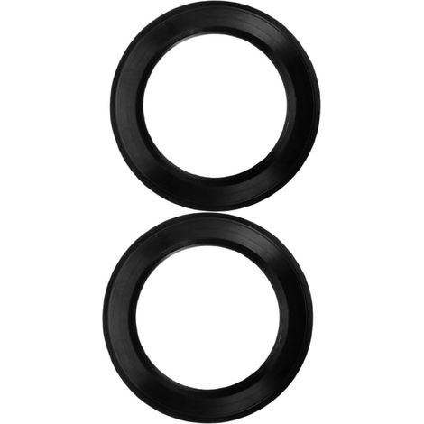 Joint de chasse d’eau en Caoutchouc Noir, 2pcs (1/5)