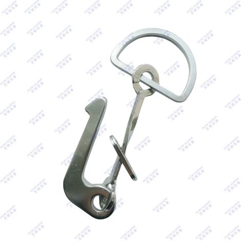 Outdoor equipment, stainless steel marine carabiners, rope clips, carabiners, accessories for firefighting equipment